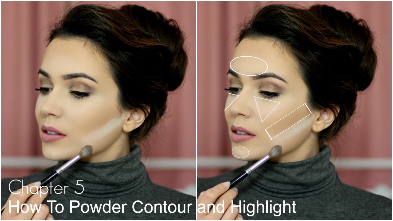 How To Contour and Highlight | Face Nose & Cheeks