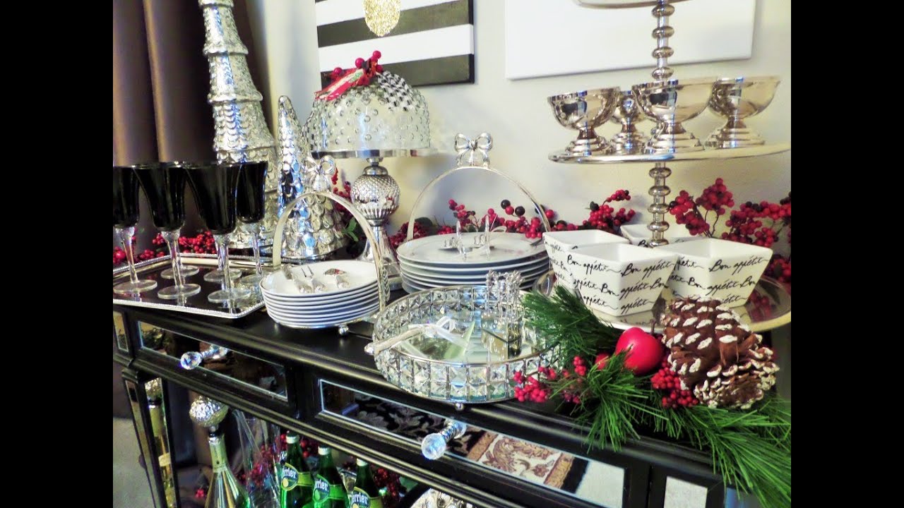 Tjmaxx Marshalls Homegoods Challenge Christmas Tablescape {Collab} Dessert Bar