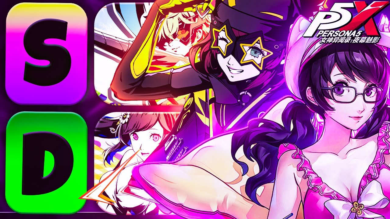 *NEW* SUPPORT & HEALER GLOBAL TIERLIST FOR P5X! | PERSONA 5: THE PHANTOM X