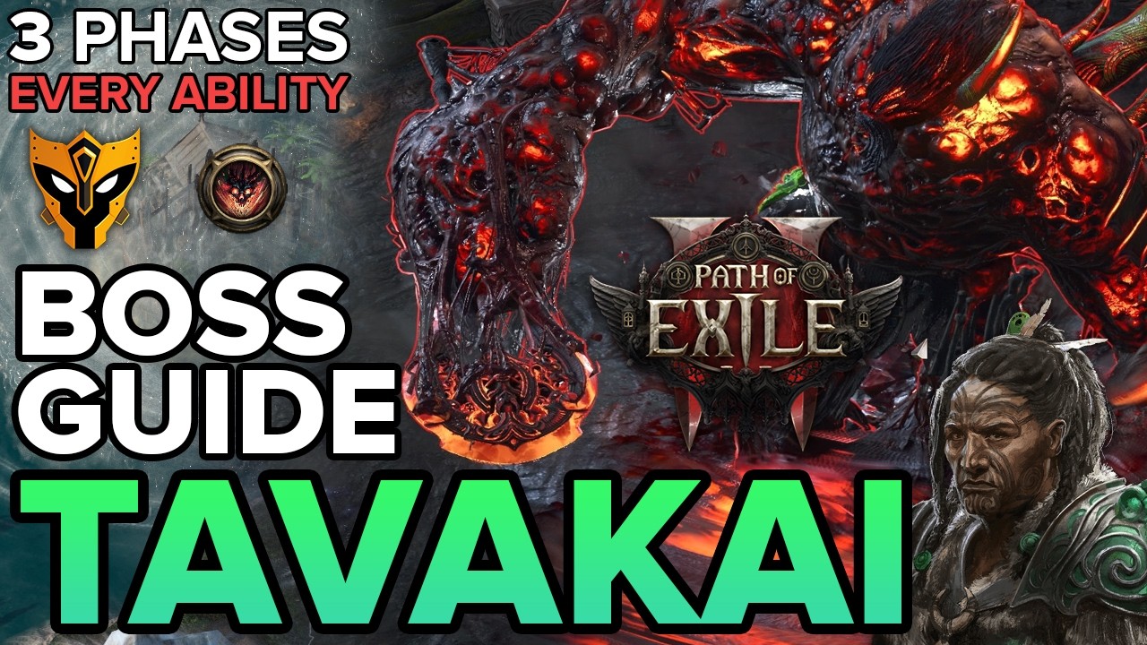 TAVAKAI Boss Guide &mdash; Every Ability IN-DEPTH &mdash; Act 4 & Jade Isles Anomaly Boss Manoki [PoE2]