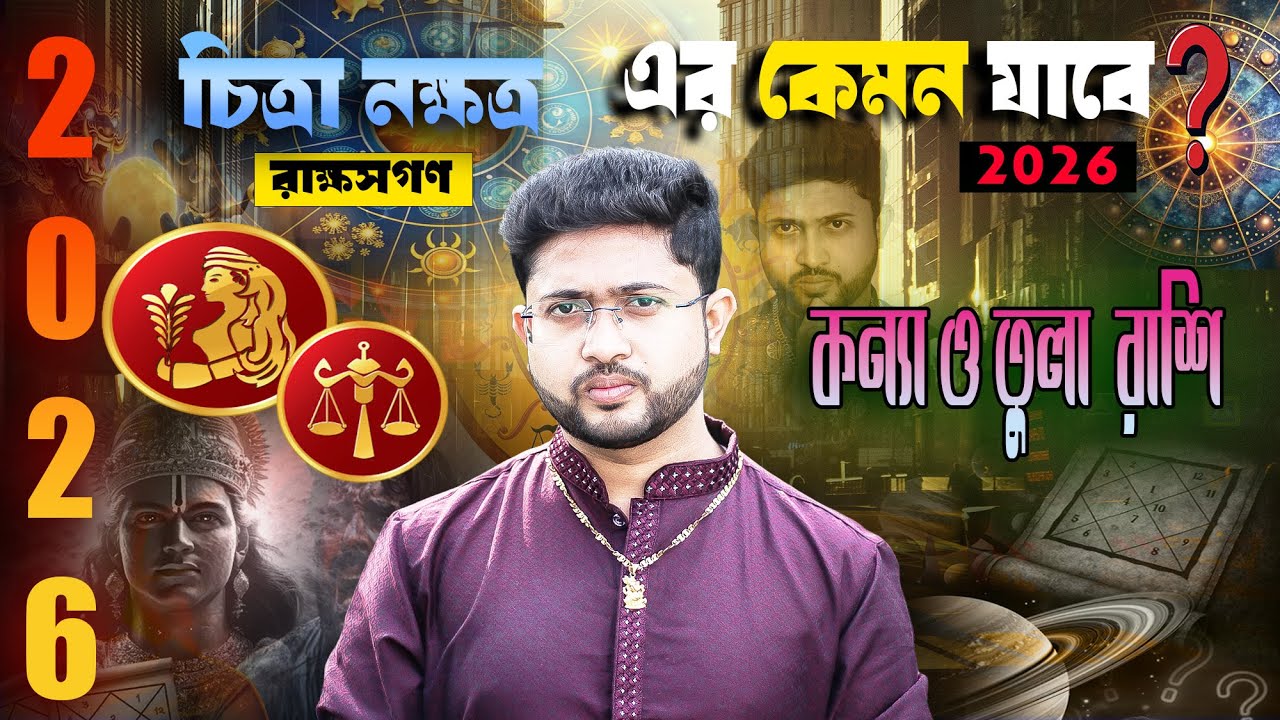 2026। নতুন বছর কেমন যাবে চিত্রা নক্ষত্রের? Chitra Nakshatra । চিত্রা নক্ষত্র ,রাক্ষস গণ।