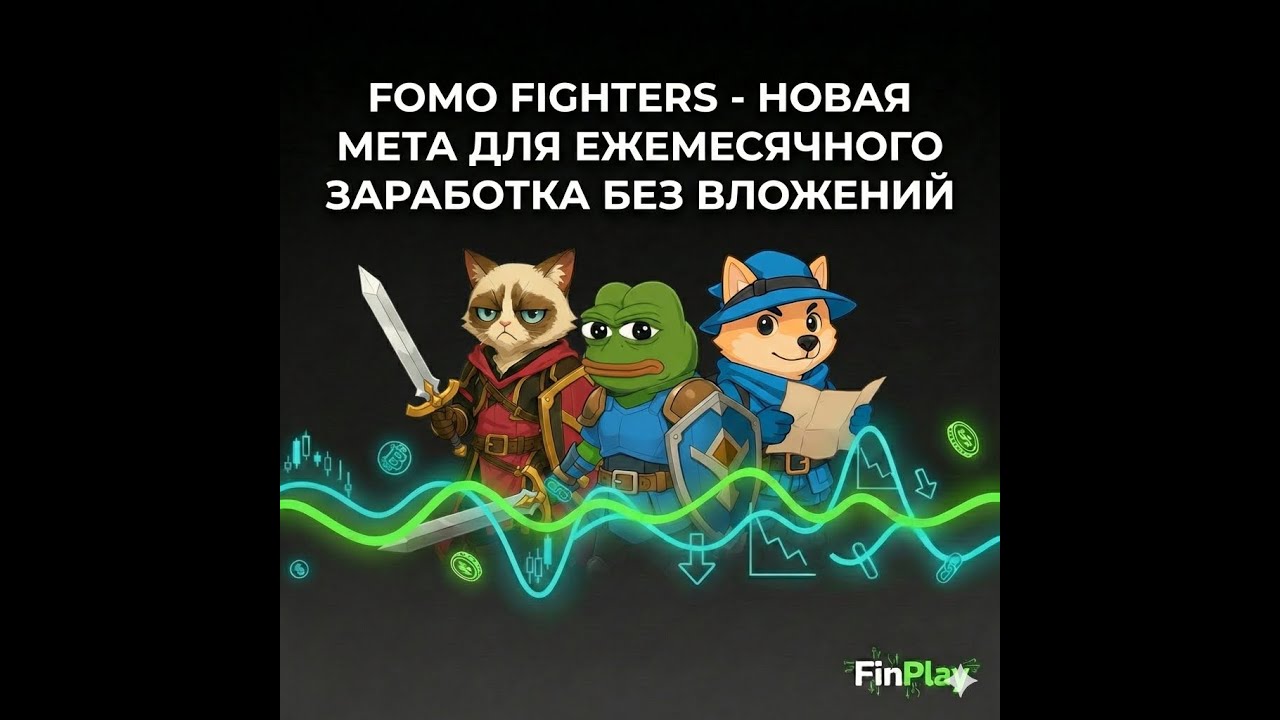 Fomo Fighters - новая мета для ежемесячного зароботка без вложений.