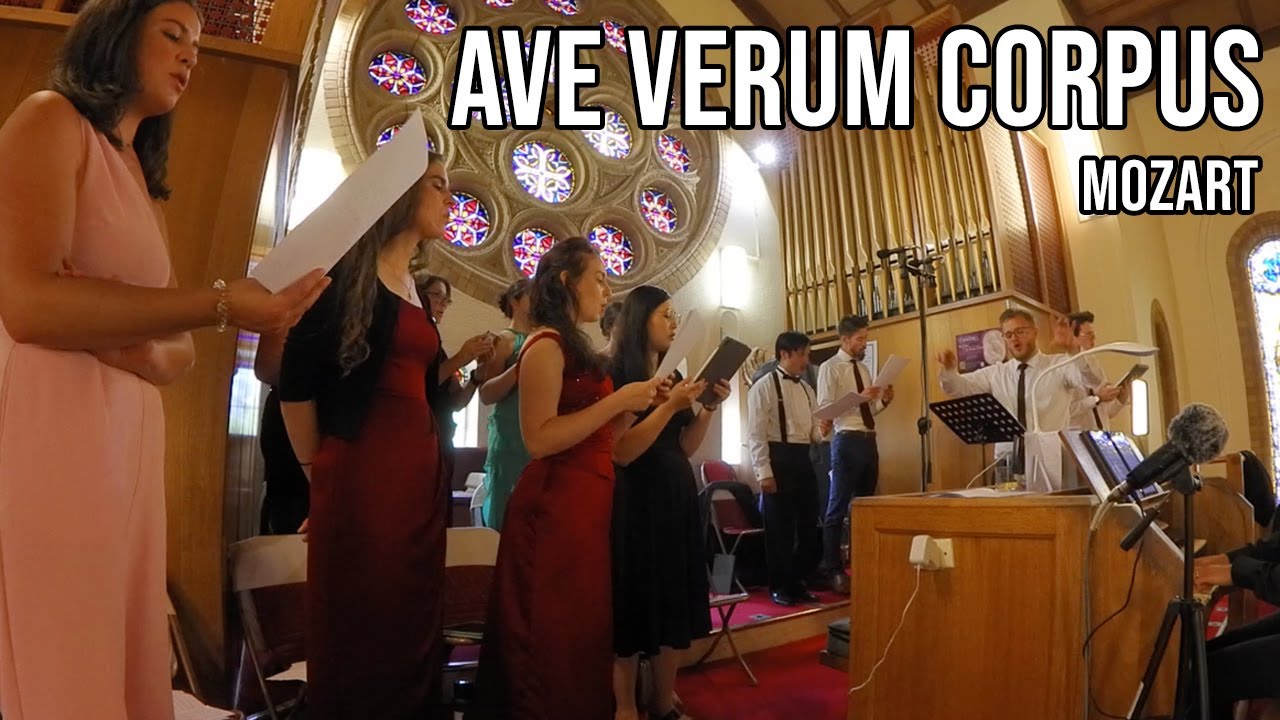 AVE VERUM CORPUS - MOZART | ST CHRISTOPHER'S CATHEDRAL, CANBERRA | Live recording