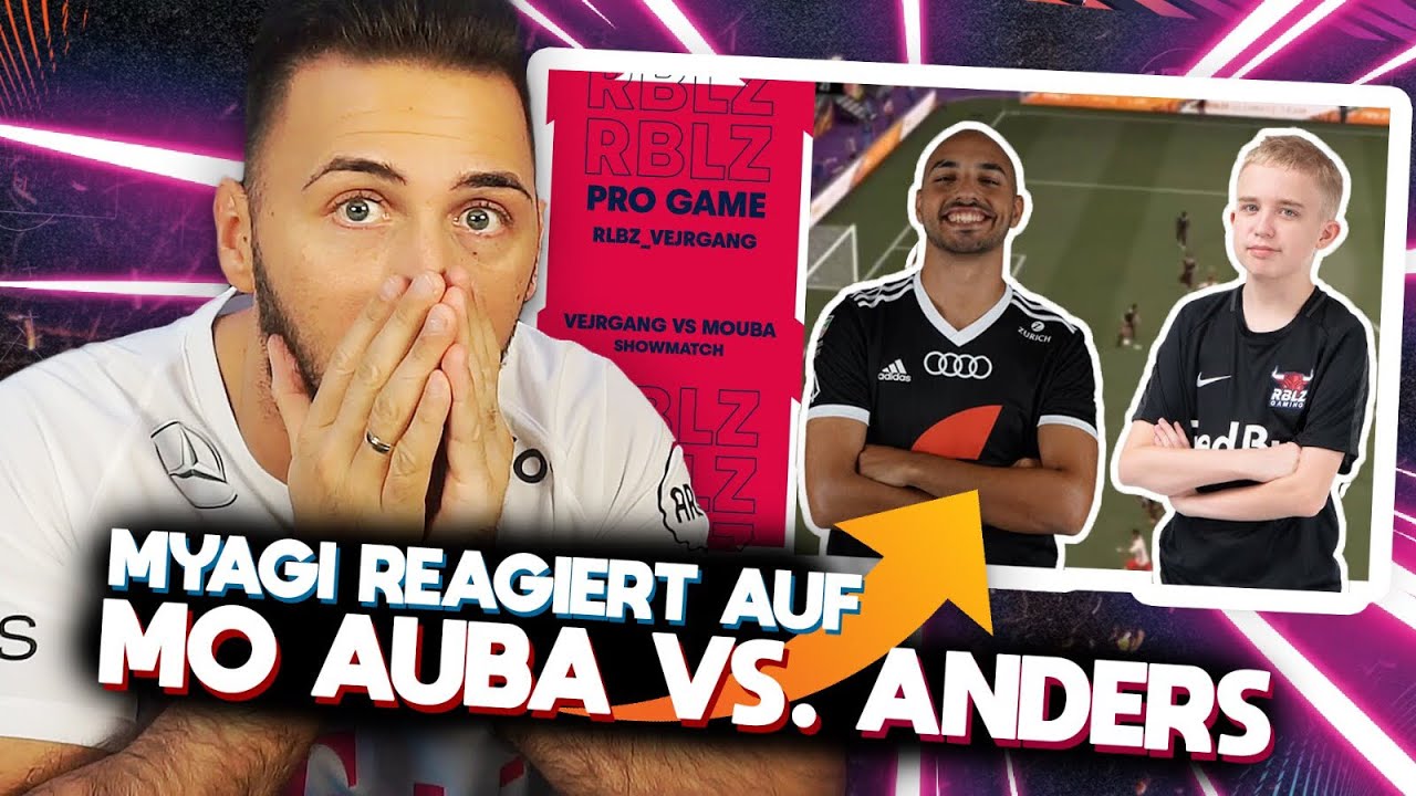 MYAGI REAGIERT AUF 240-0 WUNDERKIND ANDERS VEJRGANG VS WELTMEISTER MO AUBA! | FIFA 21