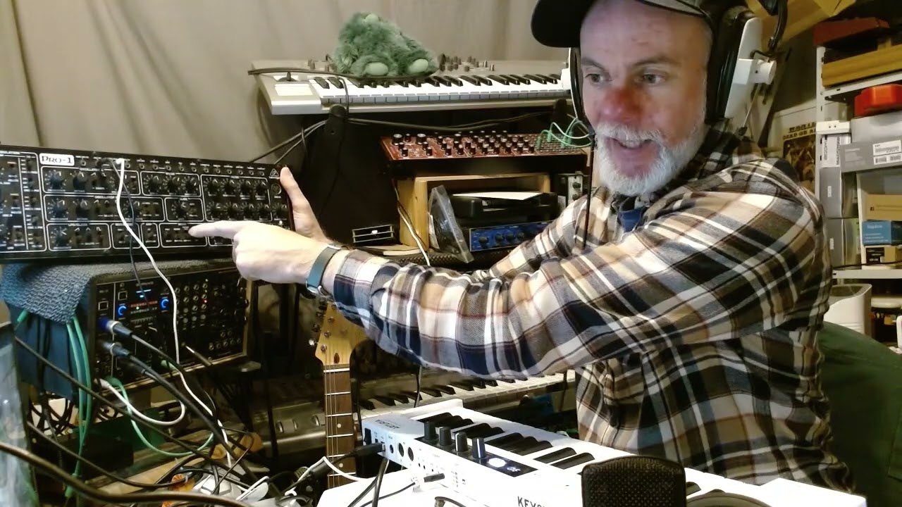Подключение Behringer Pro1 по MIDI (DIN, USB, CV)
