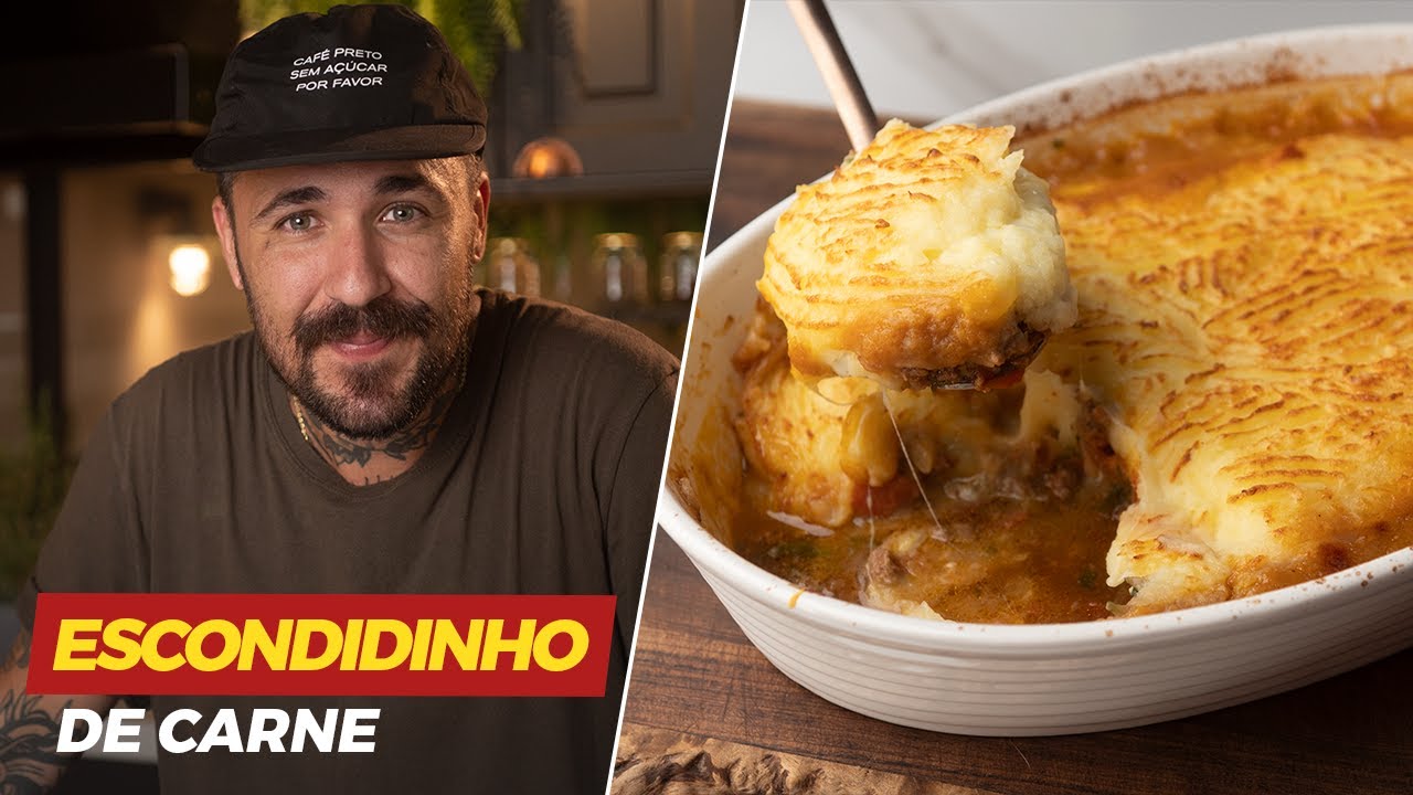 O melhor escondidinho de carne que você vai provar | Léo Abreu