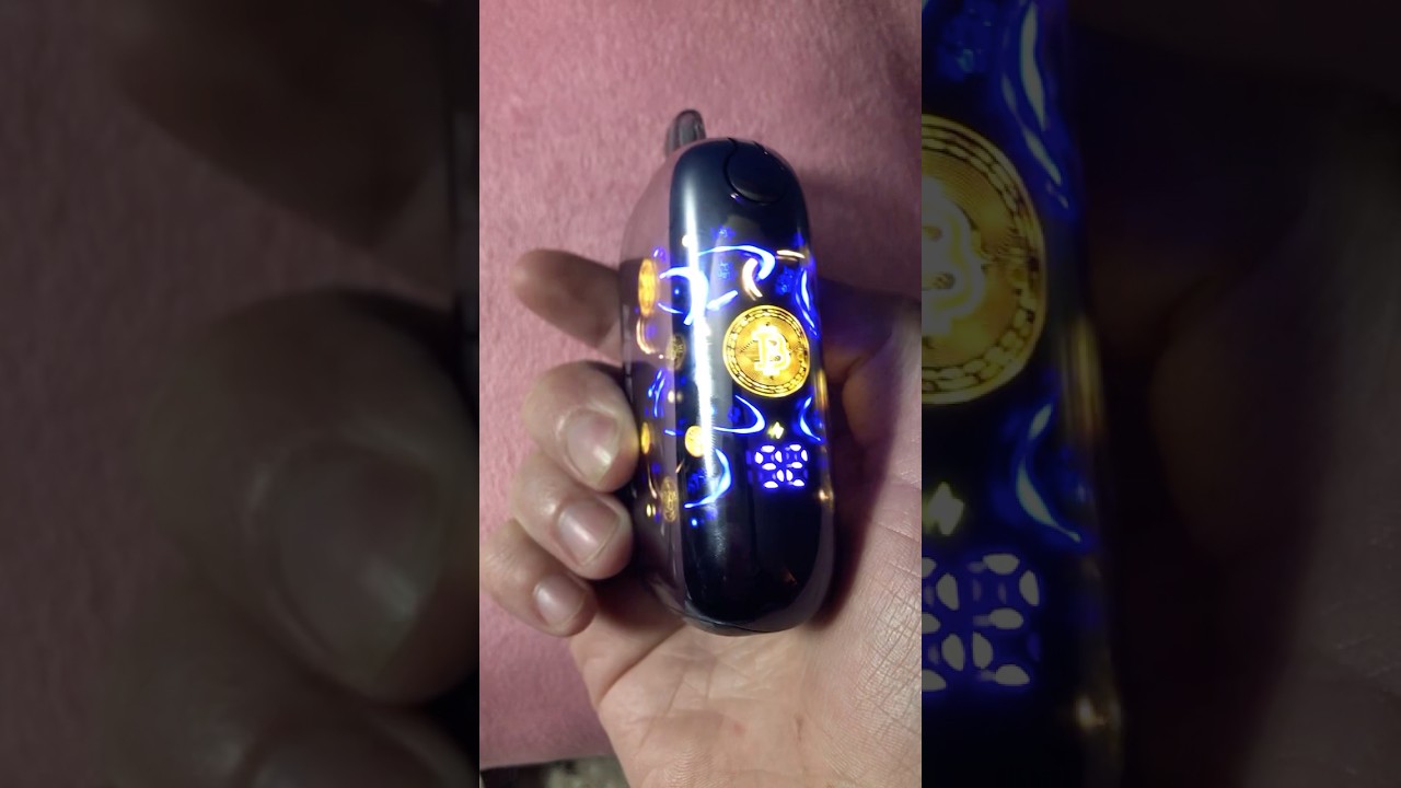 BITCOIN FOGER?! 35,000 Puff Foger Vape Fcuking Fab flavored @fogerofficial3457 #metal #vapelove
