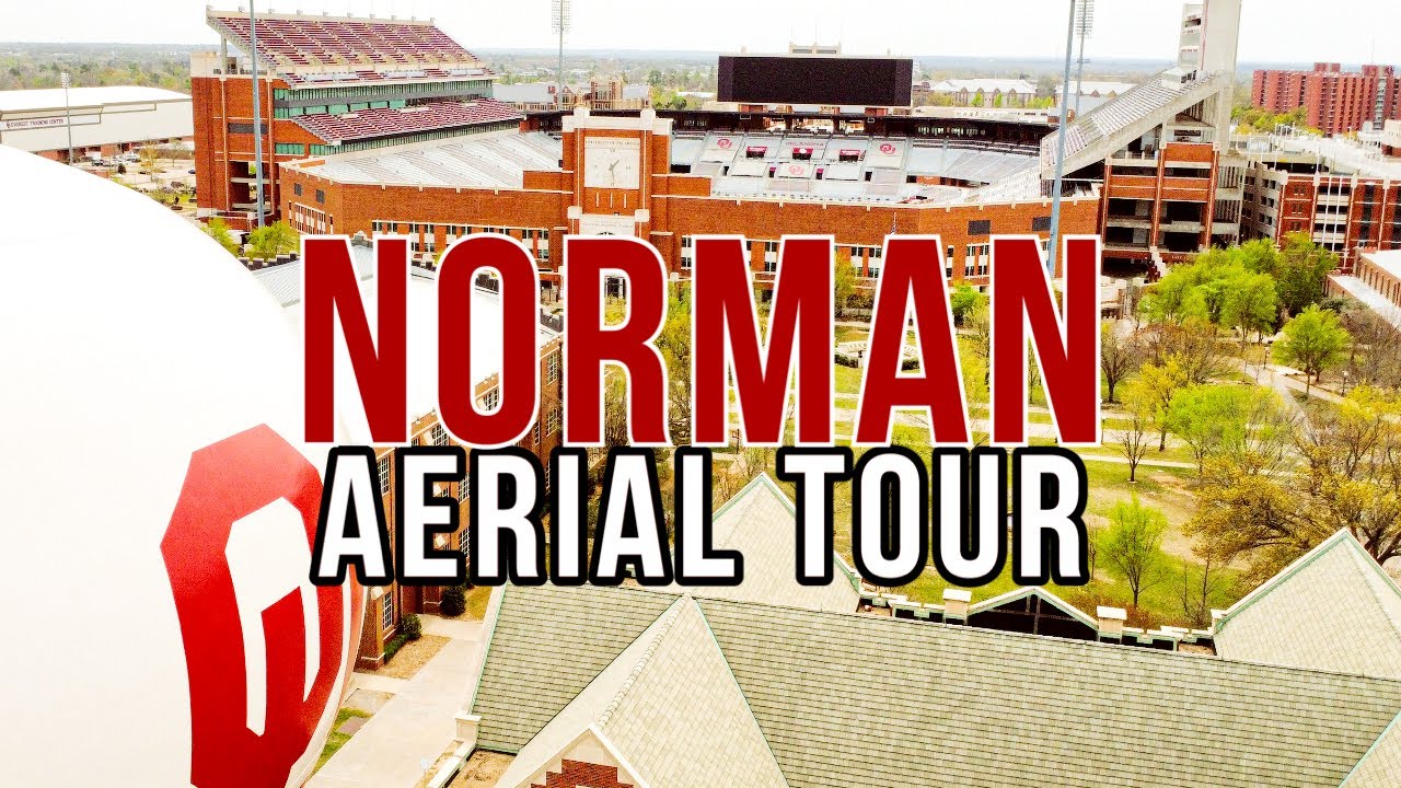 Norman Oklahoma - Drone Flyover