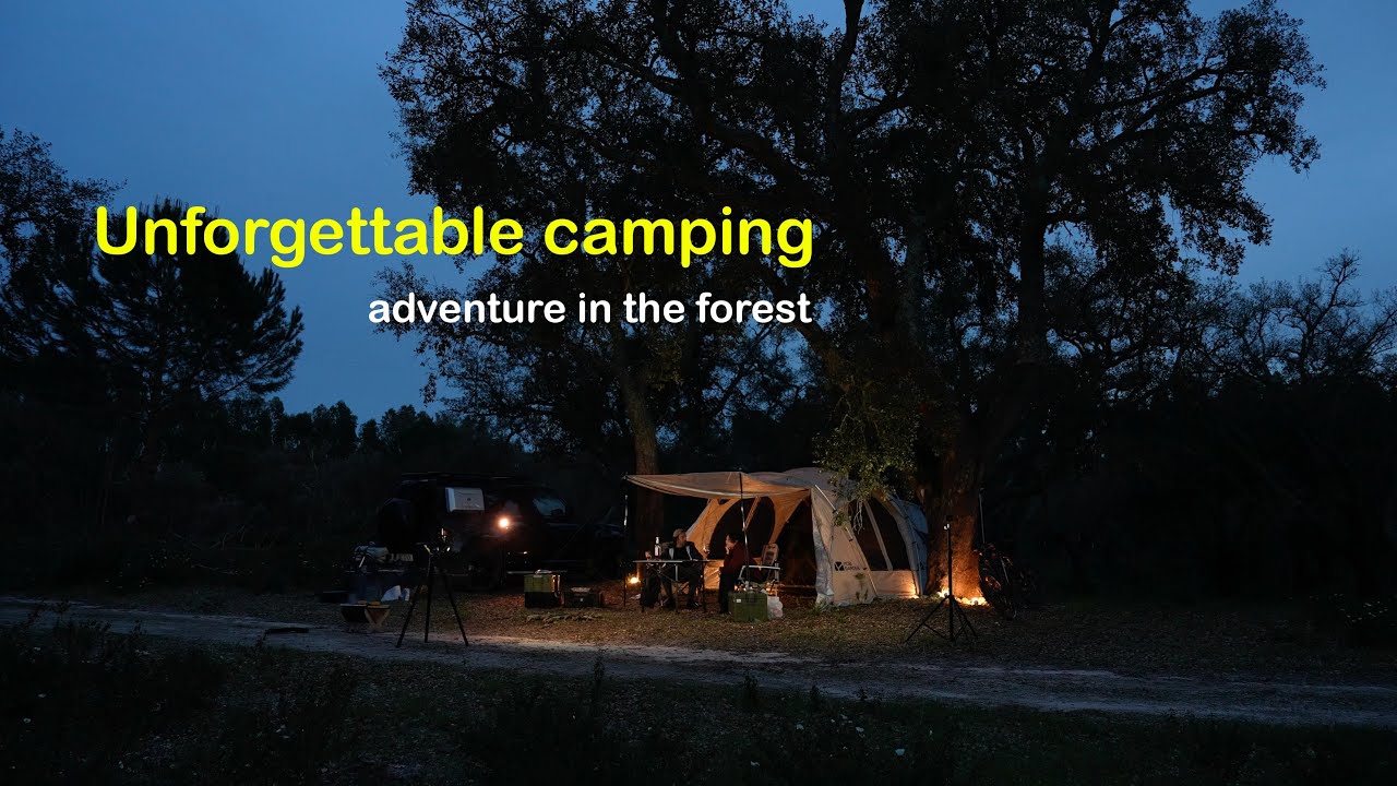 Unforgettable camping adventure in the forest | PORTUGAL | ALENTEJO