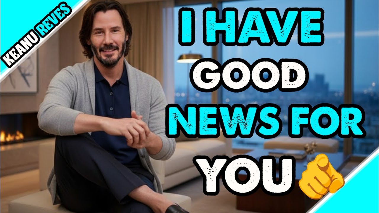 Can't Wait To Share This Good News | Keanu reeves 