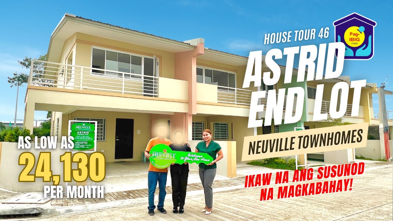 House Tour 46 | Affordable Astrid End Lot - Complete Finish House Pag-IBIG | Neuville Tanza Cavite