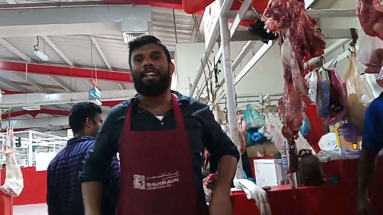 MEAT MARKET AT MANAMA BHARAIN