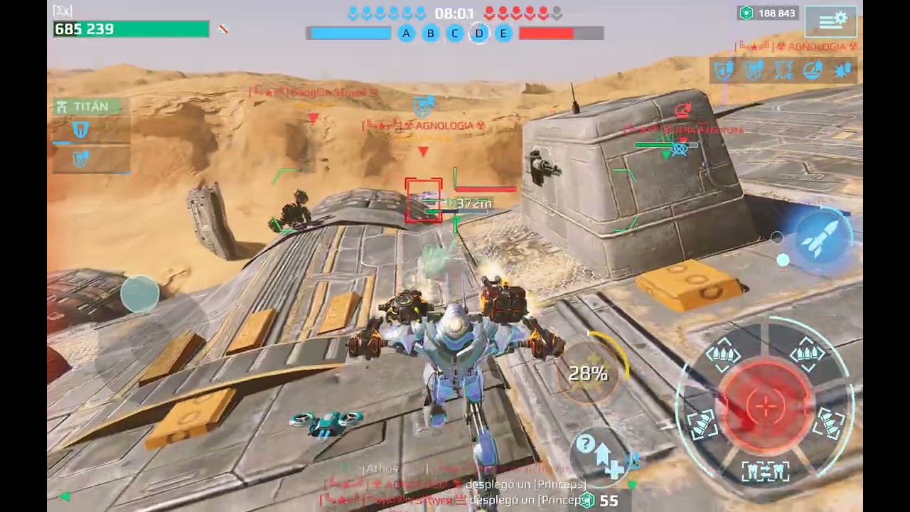 War Robots - Extinción VS Shooting Stars + PIZZA
