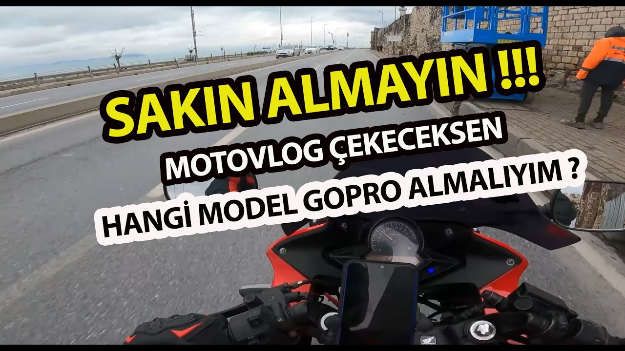 Motovlog için Gopro Aksiyon kamerası Öneriler (Motovlog)