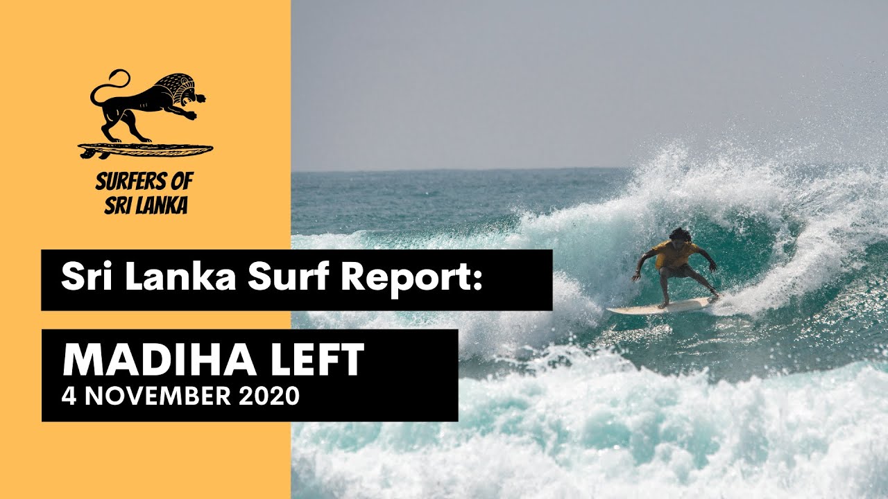 Sri Lanka South Coast Surfing season is ON: Madiha Left Surf Report