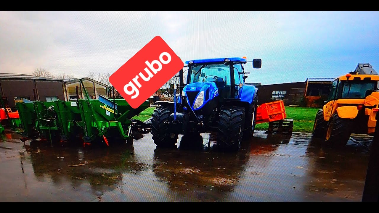 New Holland/Kuhn/Grimme/przyczepa/sadzarka do ziemniaków/formownica/dużo maszyn + testy