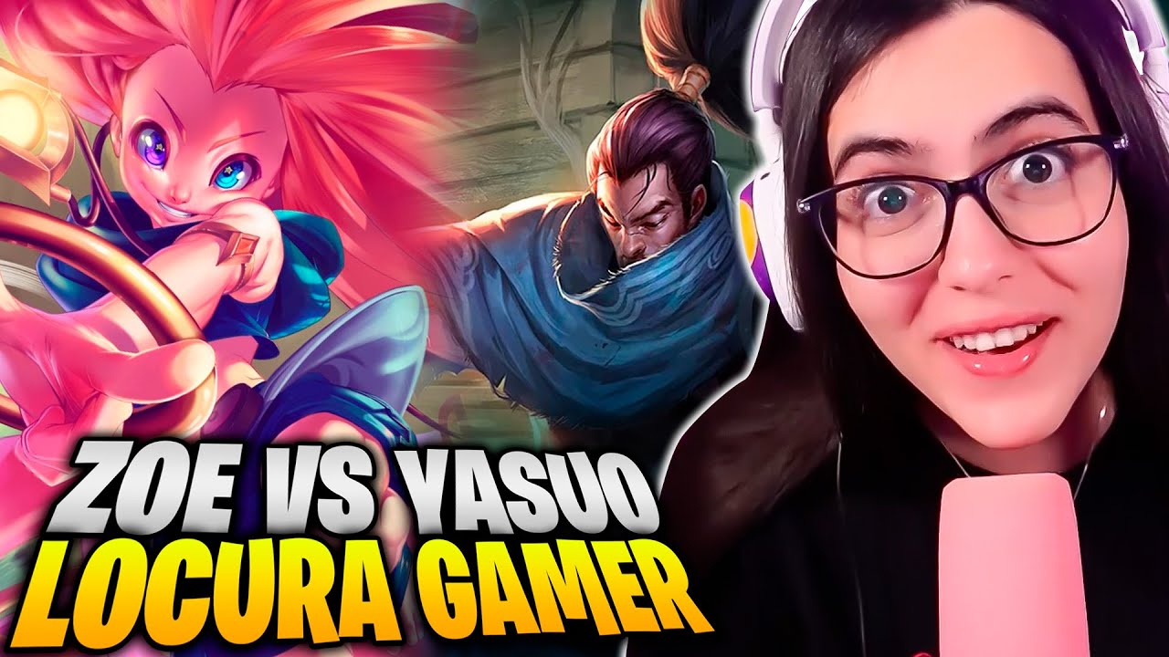 SOFIKIMMY JUEGA ZOE VS YASUO (FAKER SE APODERA DE ELLA) ✋😳