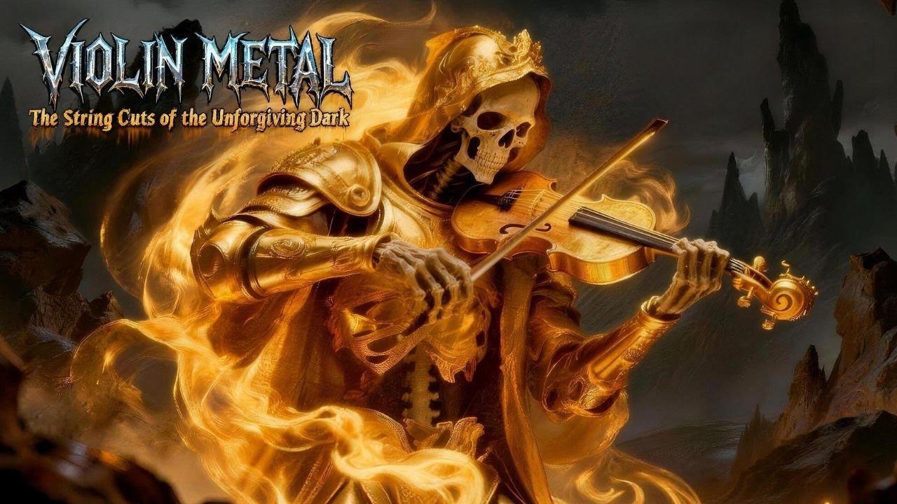 "..The String Cuts of the Unforgiving Dark" X【Best Violin Metal Playlist】X EPIC WORLD X 