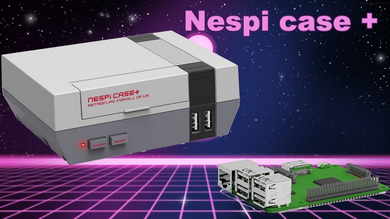 Test boitier raspberry pi nespi case +  un boitier mini nes