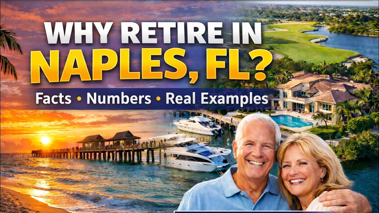 Best Places to Retire in the US in 2026! Naples, Florida.