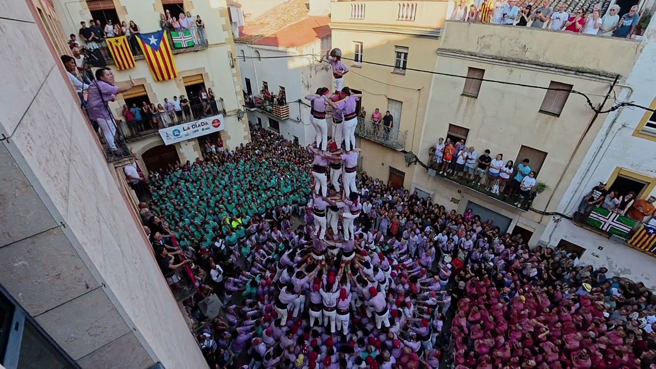 4de9f i agulla carregat per la Colla Jove Xiquets de Tarragona