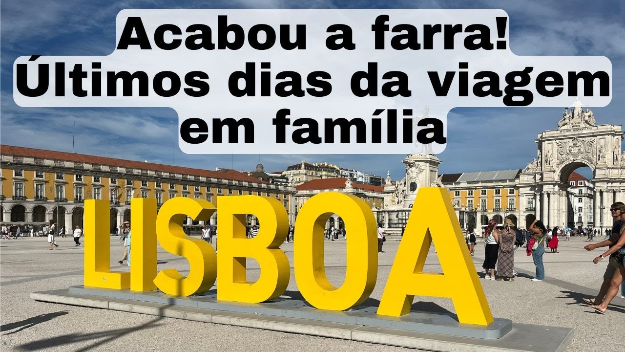 PORTUGAL - Encerrando o rolê pelas praças, mirantes, oceanário e teleférico.