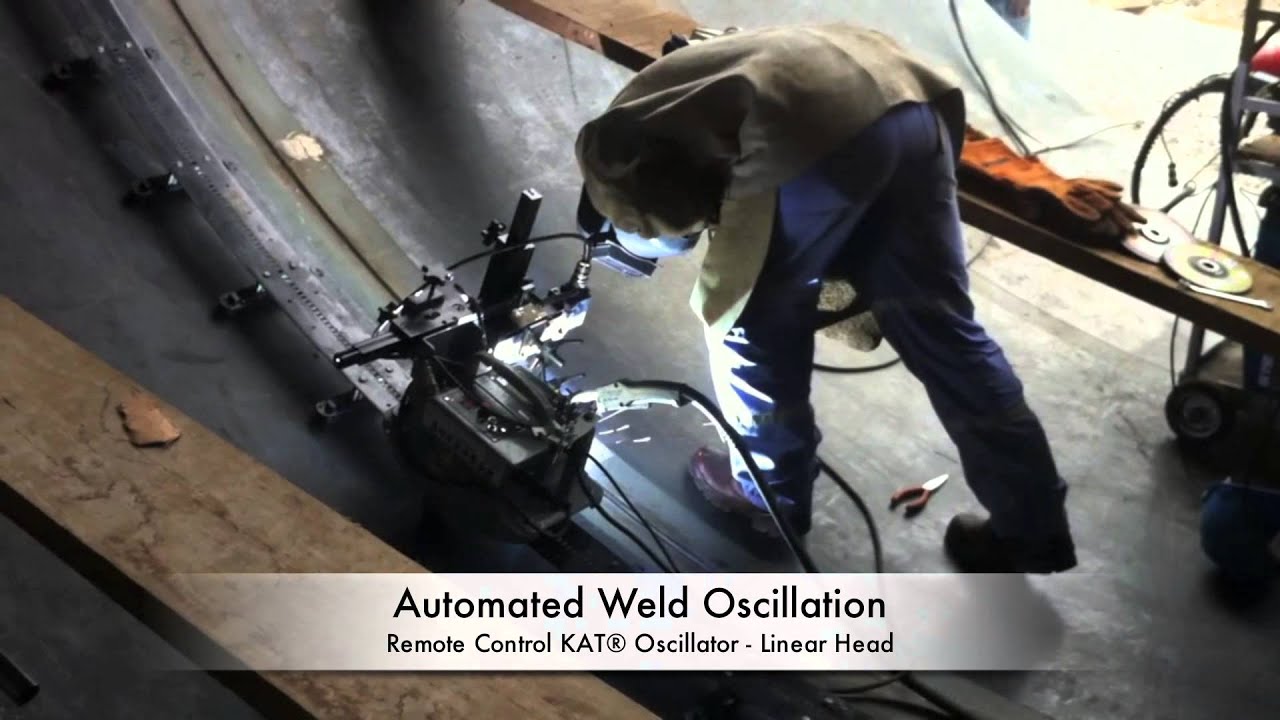 Penstock Welding Automation - KAT® Weld Oscillation Carriage - 2013