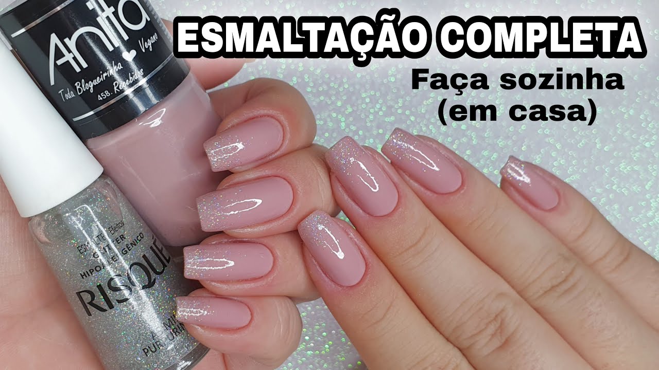 MÉTODO INFALÍVEL PARA PINTAR AS UNHAS DAS DUAS MÃOS AO MESMO TEMPO