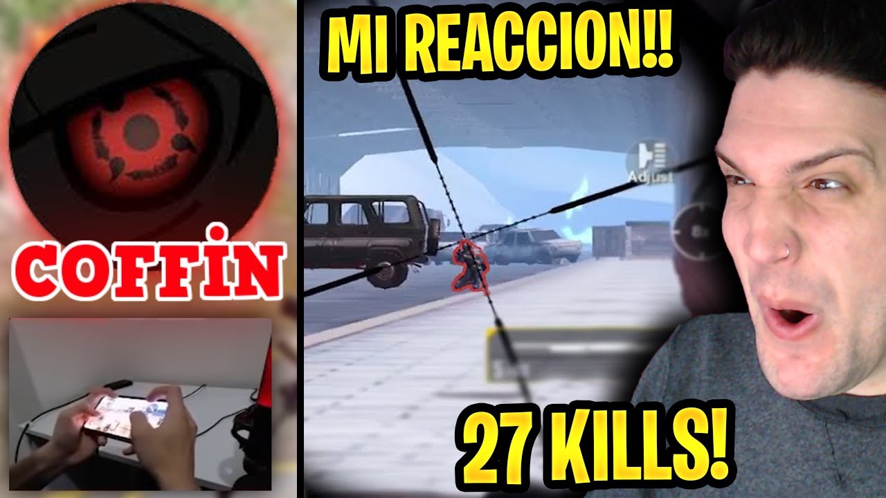 EL REGRESO DE COFFIN! EL MEJOR JUGADOR DE PUBG MOBILE - MI REACCIÓN al GAMEPLAY