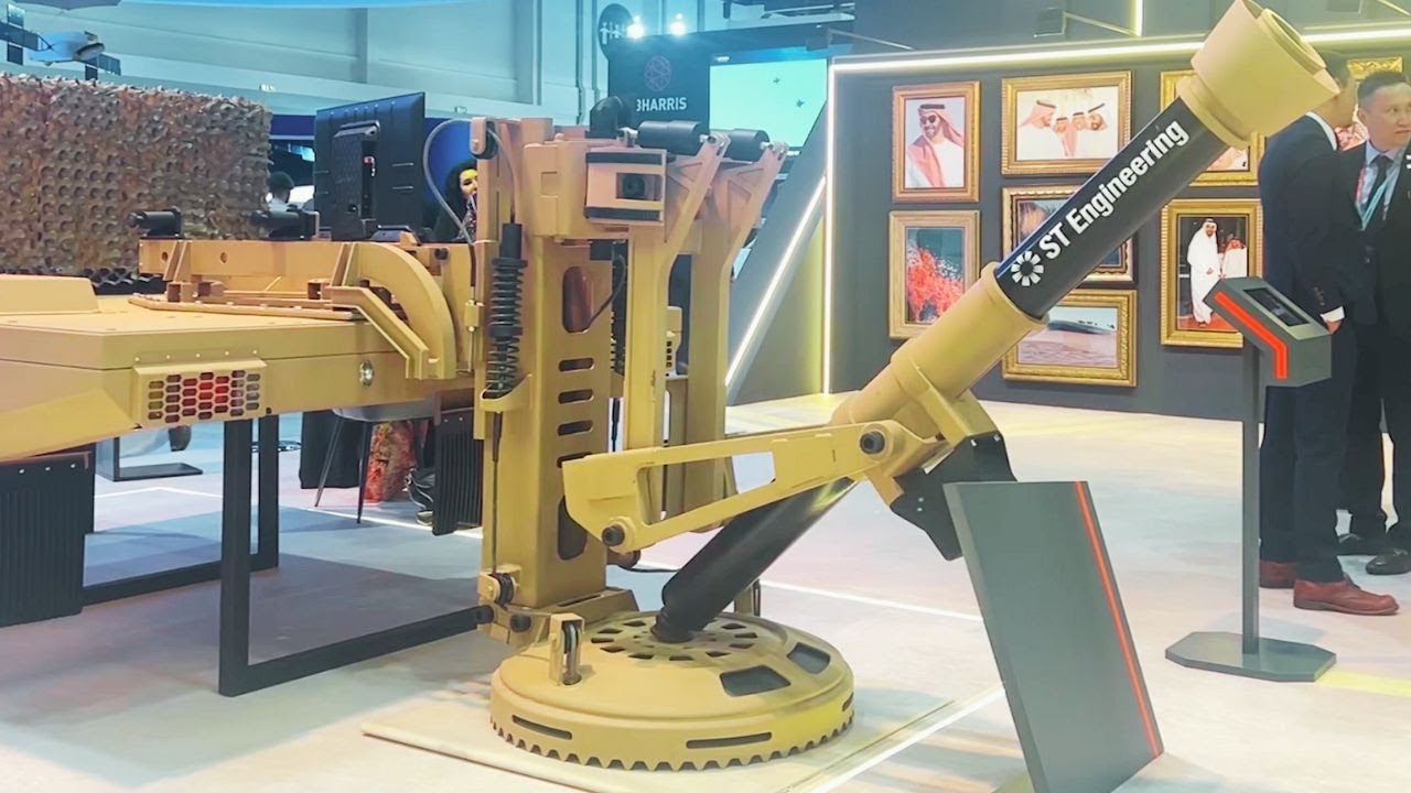 The Ground Deployed Advanced Mortar System from Singapore's ST Engineering