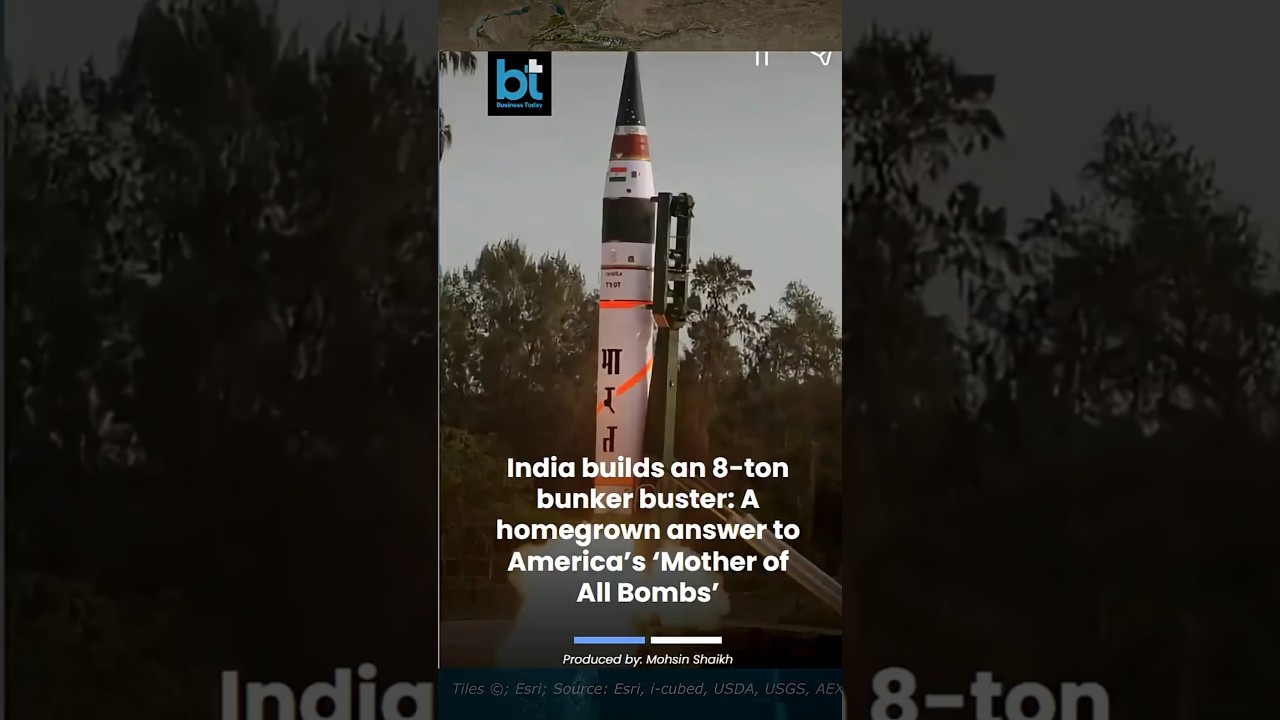 Indian Bunker Buster Bomb Working 
