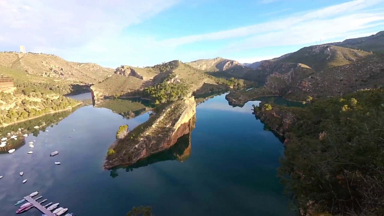 ALMONACID DE ZORITA BARRANCO FIN DEL MUNDO CAÑON DE JABALERA