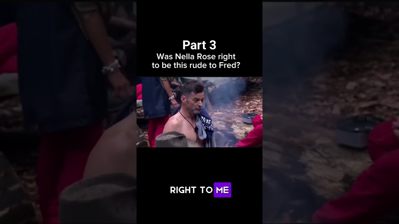 Was Nella Rose right to be this rude to Fred? Part 3 #nellarose #imaceleb #iacgmooh