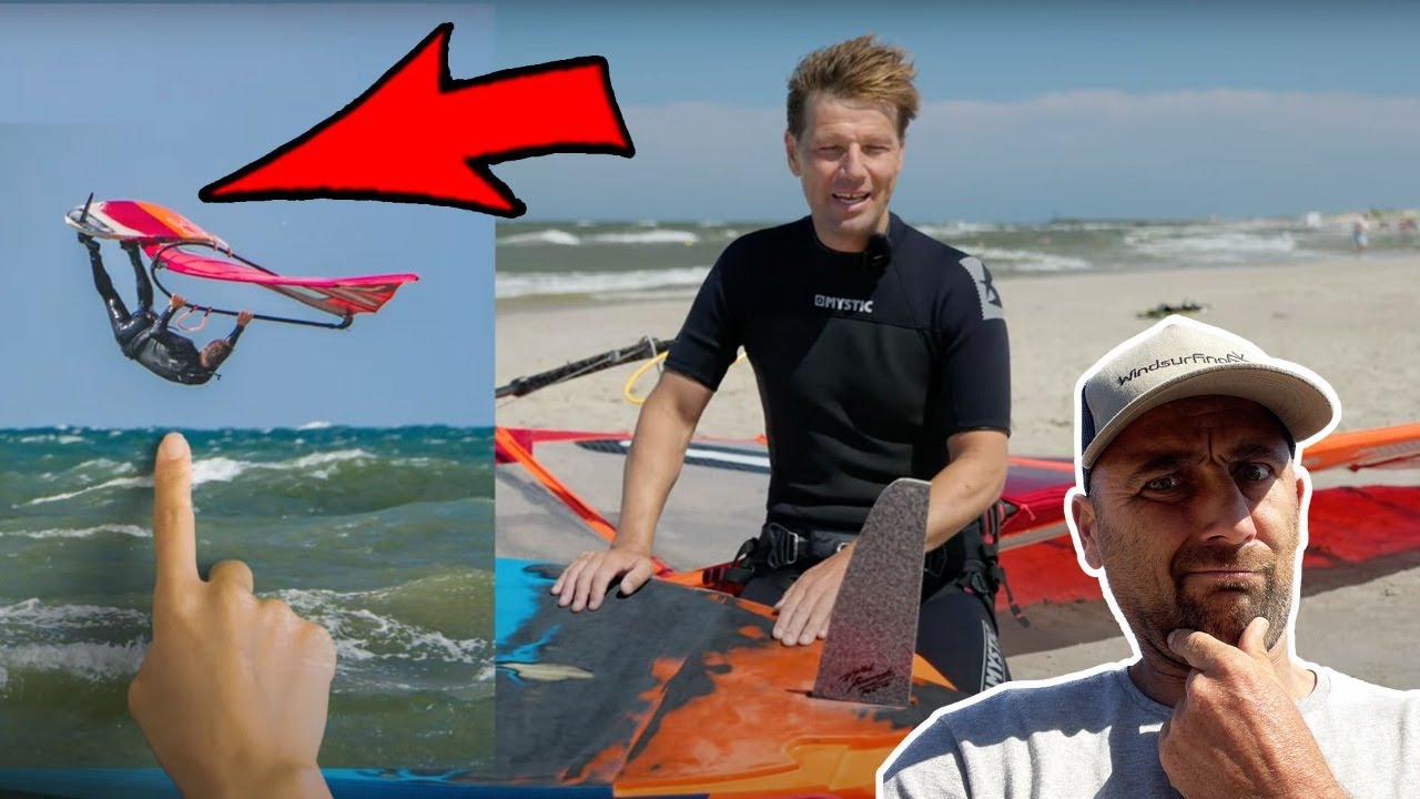 Genius or CRAZY!!! - Slalom fin in a Wave board!!