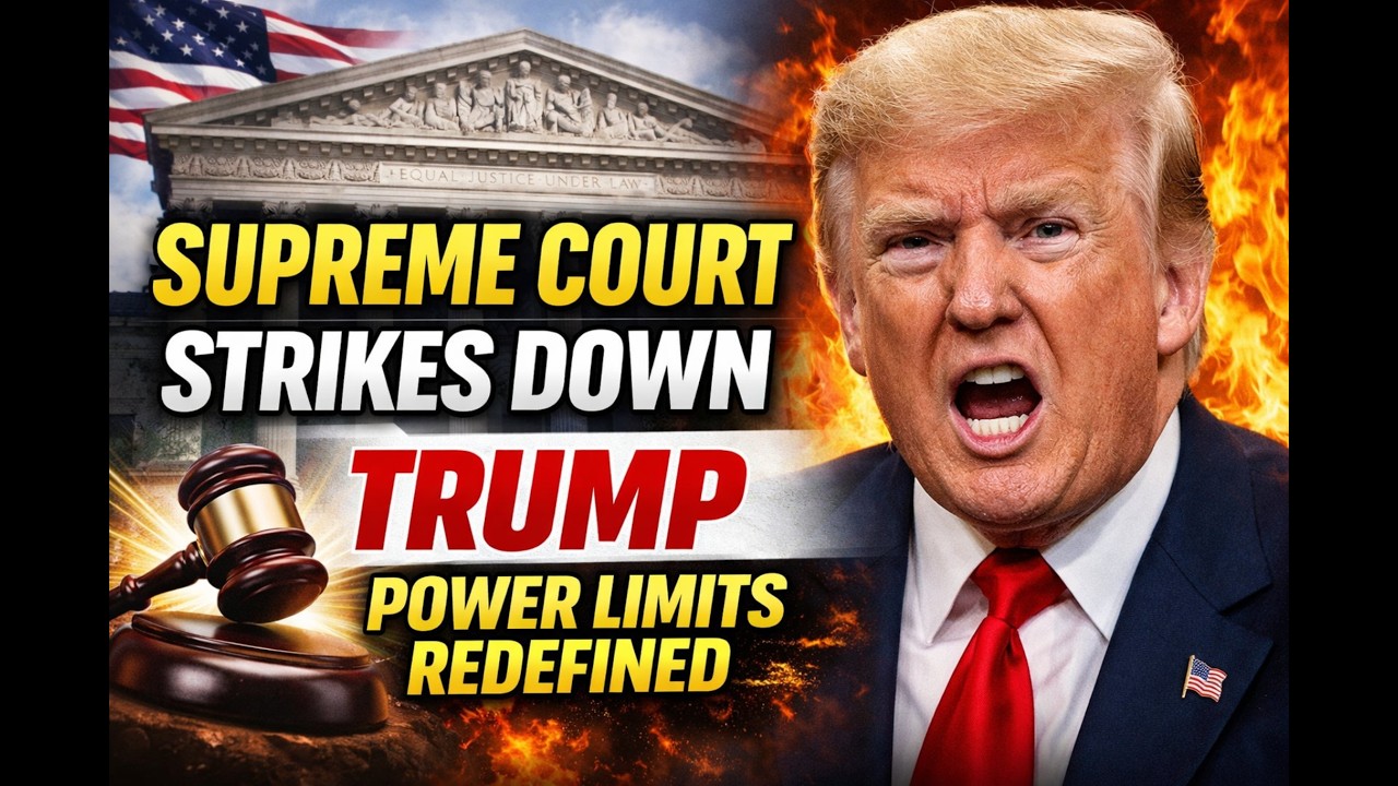 Supreme Court Deals Major Blow to Trump &mdash; Emergency Tariffs Ruled Unconstitutional