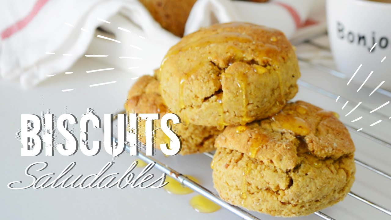 BISCUITS SALUDABLES | FÁCILES y RÁPIDOS  (VEG)