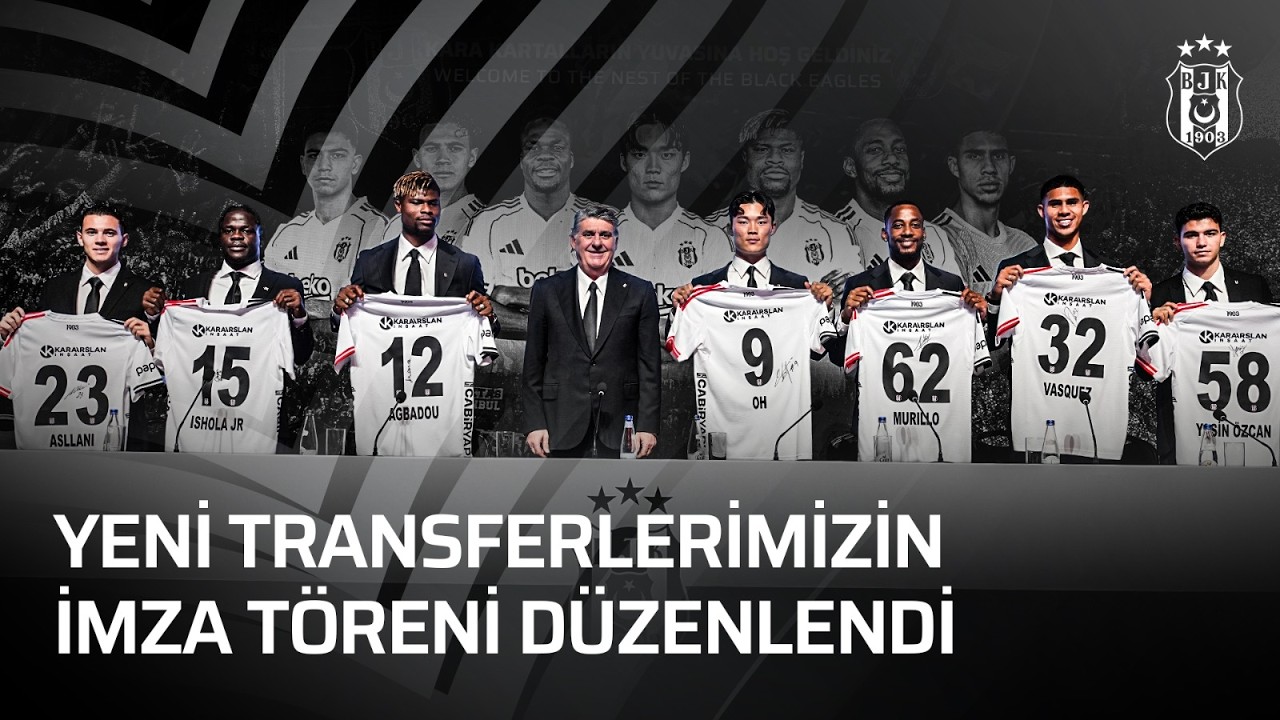YENİ TRANSFERLERİMİZ İÇİN İMZA TÖRENİ DÜZENLENİYOR