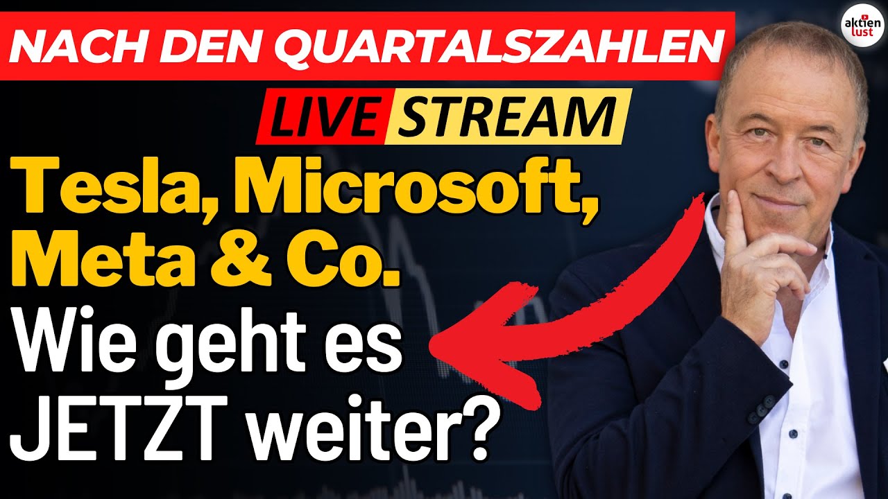 Tesla, Microsoft, Meta uvm.: So geht es nach den Zahlen weiter!