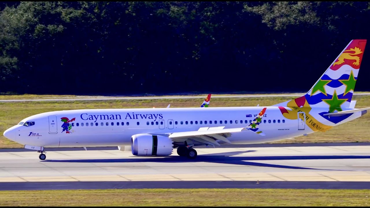 4K GREAT PLANE SPOTTING AT TAMPA FLORIDA INTERNATIONAL AIRPORT
