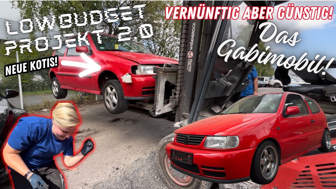 LOWBUDGET PROJEKT2.0|Neue Kotis für‘s Gabimobil!|Polo 6N Kotflügel abbauen➡️Vernünftig aber günstig…