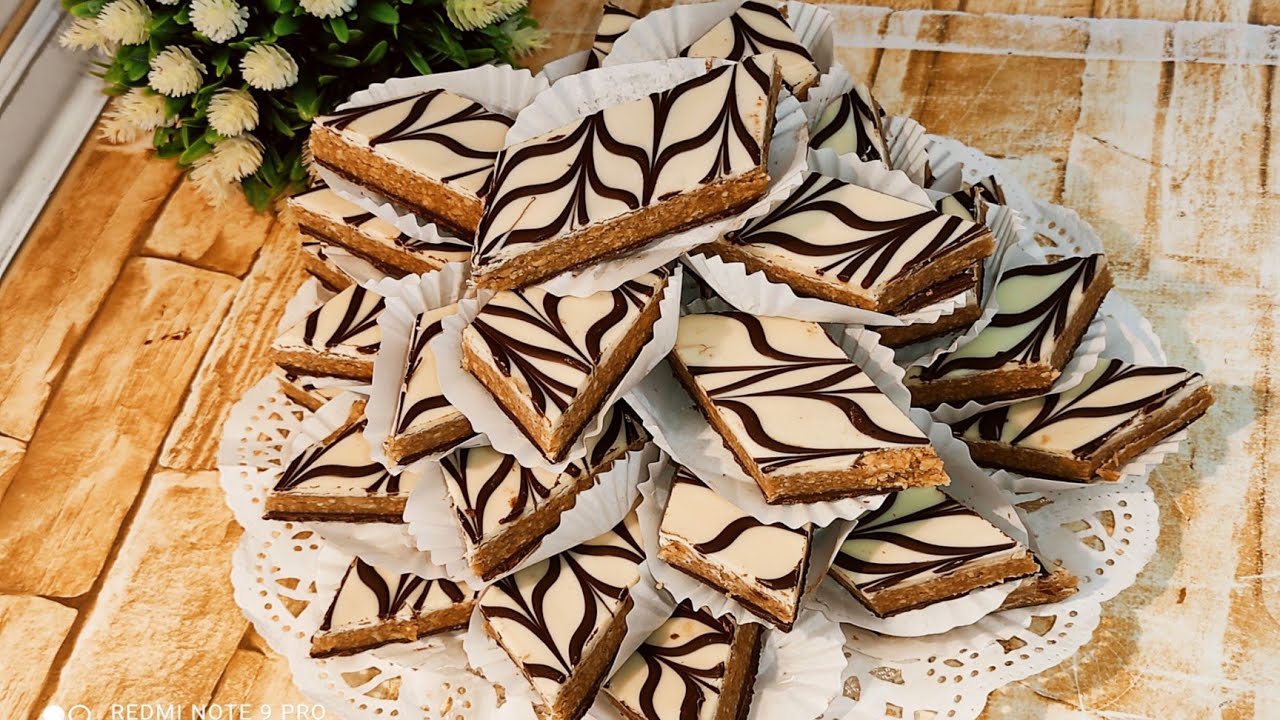SI TIENES CACAHUETES Y CHOCOLATE TIENES QUE HACER ESTE DULCE IDEAL PARA EL EID (RKHAMA DE CACAHUETE)