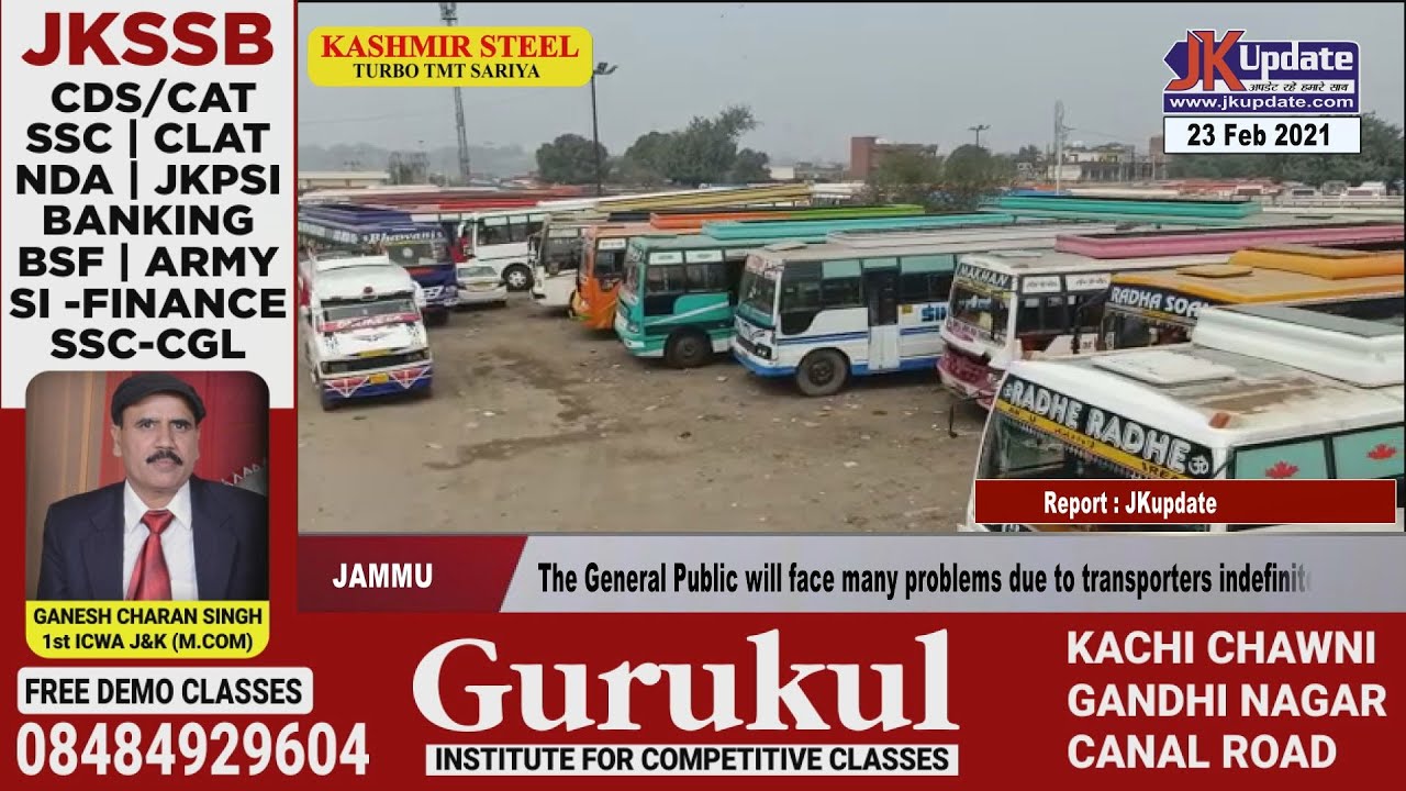 The General Public will face many problems due to transporters indefinite strike