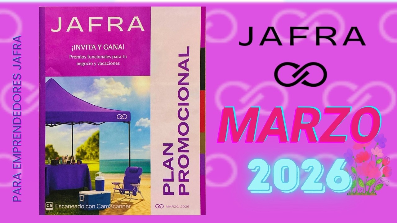 🌻PLAN PROMOCIONAL JAFRA MARZO 2026| Ingresa a Jafra| JAFRA Oportunidades Marzo 2026 #jafra