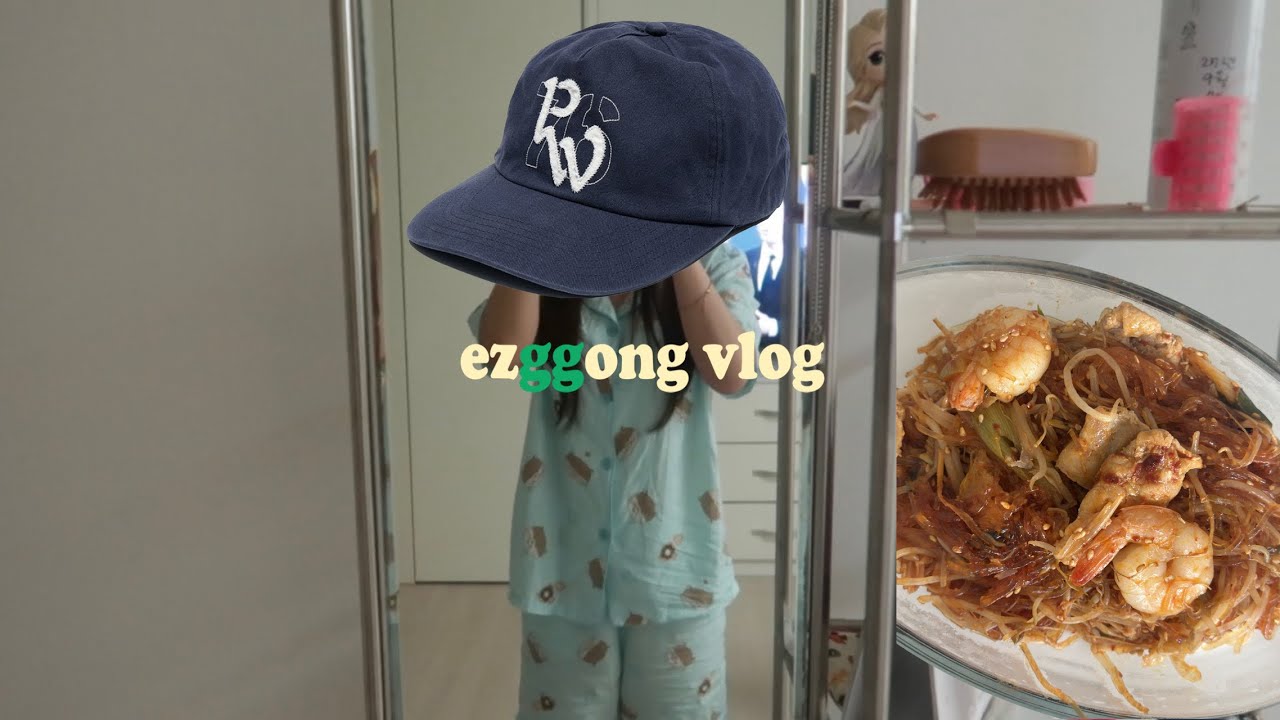 일상 VLOG | 서울 하루 보내기 · 다양하게 먹기.. 컵누들 마라샹궈 만들어 먹기 · 서브웨이 민초 쿠키 · 파르피멘토 모자 언박싱