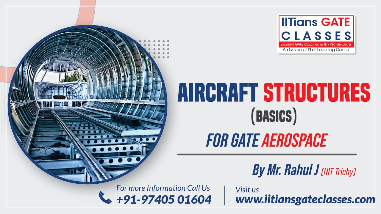Aircraft Structures | Shear Force & Beam Diagram | GATE Aerospace Engineering Online Lectures