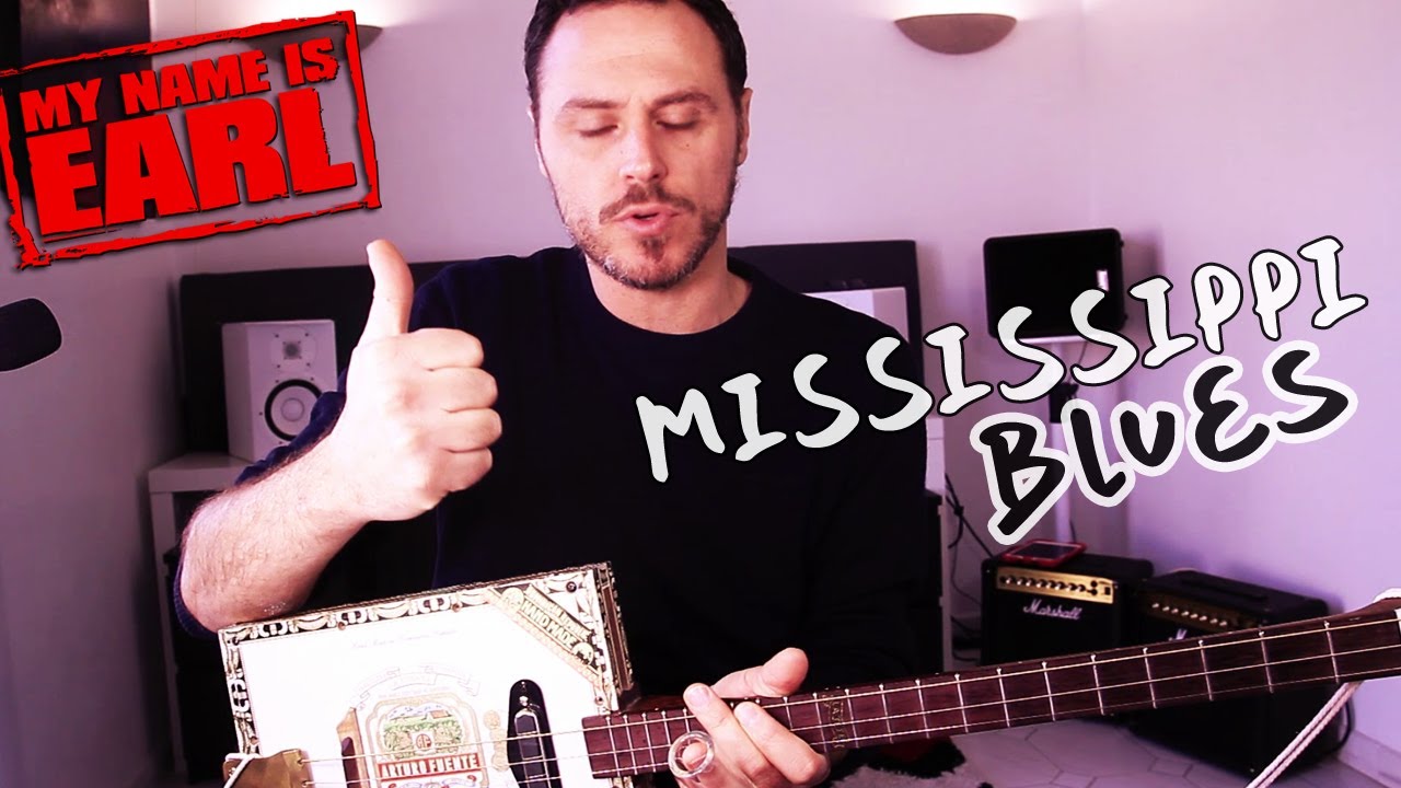 Cigar Box Guitar Blues Tuto - Sonner Mississippi Blues Riff & Licks