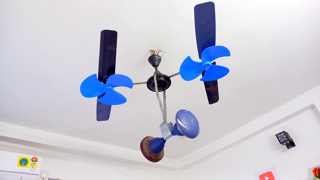 Fan USHA Mist air ICY 400MM 55  Ceiling Fan | Experiment Part-2