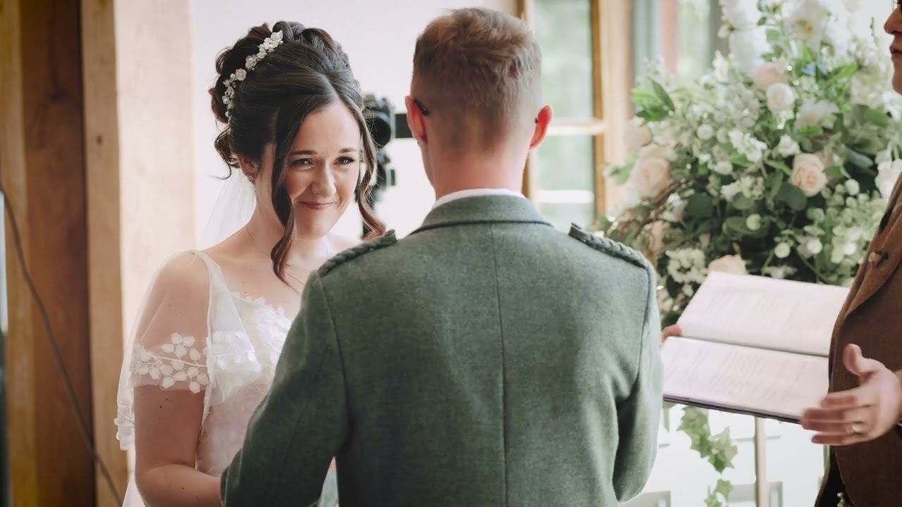 Stunning Enterkine Hotel wedding highlights Amy & David May 25
