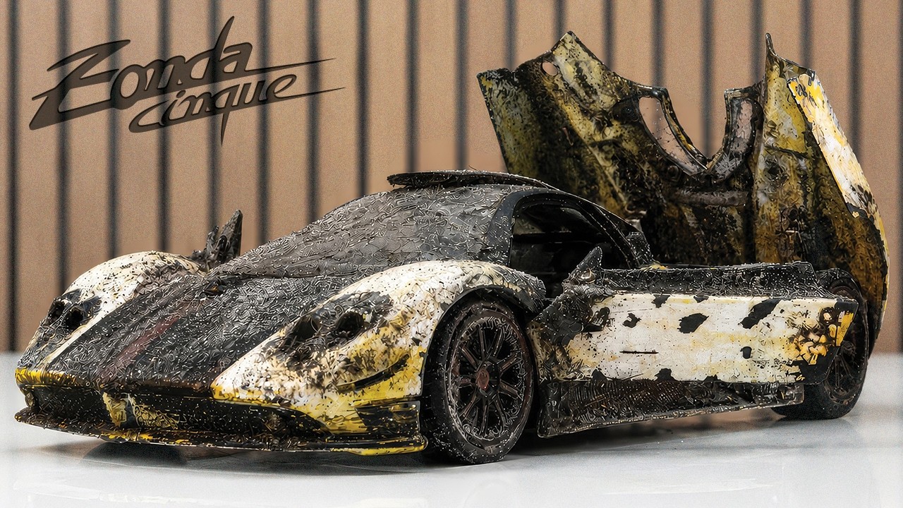 Full Restoration of Rare Pagani Zonda F Cinque - Supercar Revival