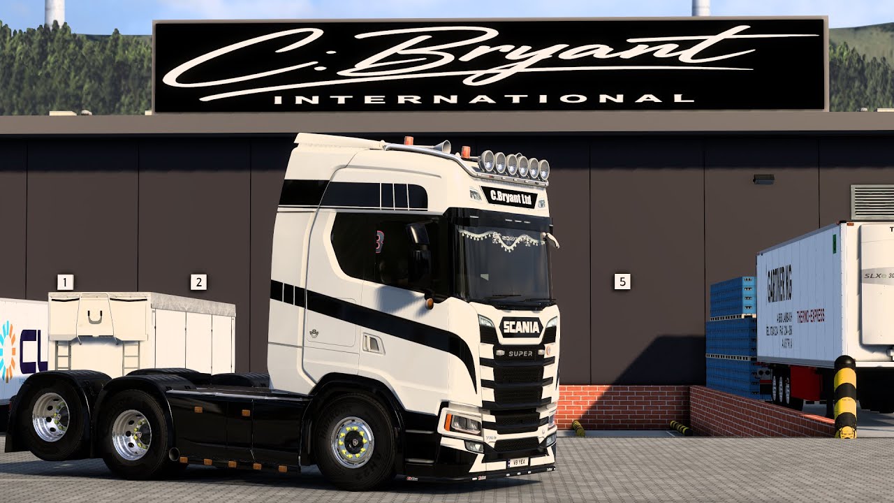 Driving on ets2